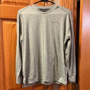 Nike Heather Green Gray Long Sleeve Tee